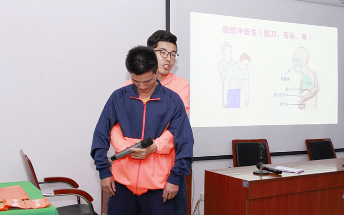 培訓現場模擬演練